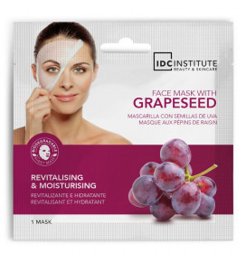 IDC Institute veido kaukė Grapeseed, gaivinanti, drėkinanti, 22 g