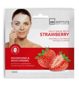 IDC Institute veido kaukė Strawberry, maitinanti, drėkinanti, 22 g
