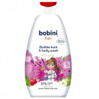 Bobini Fun Bubble vonios putos ir kūno prausiklis Obuolys, 500 ml