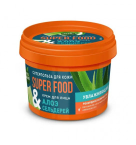 FITO BOMB veido kremas drėkinamasis SUPER FOOD, 100 ml