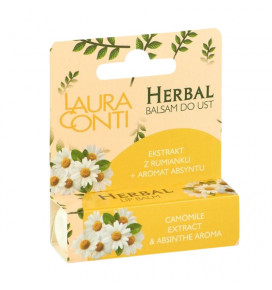 Laura Conti žolelių lūpų balzamas su ramunėlių ekstraktu ir absintu 4,8 g