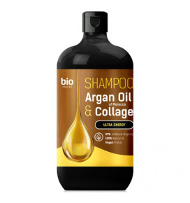 BIO NATURELL šampūnas palukams su argano aliejumi ir kolagenu, 946 ml