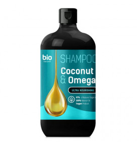 BIO Naturell šampūnas visų tipų palukams su kokosų aliejmi ir omega, 946 ml