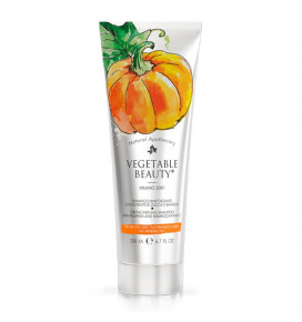 VEGETABLE BEAUTY šampūnas pažeistiems plaukams stiprinantis Moliūgas ir Bambukas, 200 ml