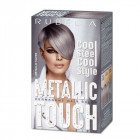 RUBELLA Metallic Touch plaukų dažai Sidabras, 2x50x15 ml