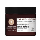 THE DOCTOR plaukų šampūnas Degutas + Ichtoliu Sebo-Stop kompleksas, 295 ml