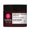THE DOCTOR hair mask Keratin + Arginine + Biotin Maximum Energy, 295 ml