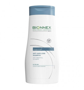 BIONNEX Organica šampūnas nuo plaukų slinkimo riebiems plaukams, 300 ml
