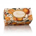 FIORENTINO apvalių muilų rinkinys Apelsinas su Lelijos atspaudu, 6x50 g