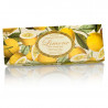 FIORENTINO set of round soaps with stamp Limone, 3x100 g