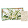 FIORENTINO set of rectangular soaps with stamp Mughetto, 3x125 g