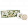 FIORENTINO set of round soaps with stamp Mughetto, 3x100 g