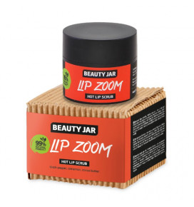 Beauty Jar šildantis lūpų balzamas-šveitiklis Lip Zoom, 15 ml