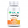 VITA-LAB maisto papildas Vitaminas D3 5000 + K2 200 µg, N90