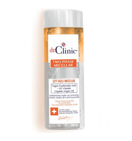 DR CLINIC dvifazis micelinis vanduo, 150 ml
