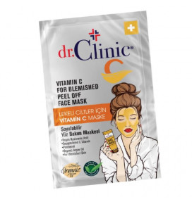 Dr Clinic veido kaukė Vitamin C, 12 ml