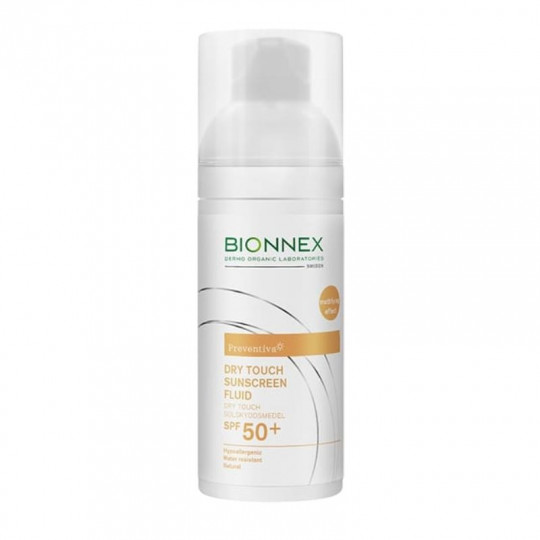 Bionnex Preventiva apsauginis fluidas nuo saulės SPF 50+, 50 ml
