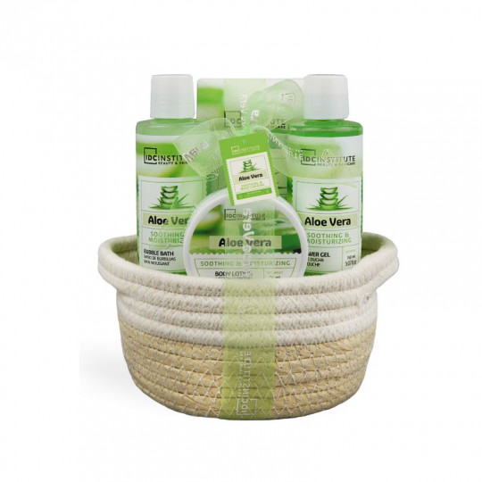 IDC Institute vonios rinkinys, 250 g vonios druskos, 150 ml dušo želė, 150 ml vonios putos, 50 ml kūno losjonas