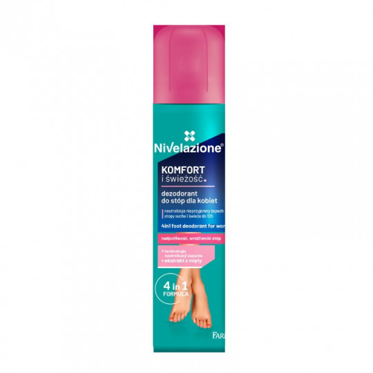 NIVELAZIONE pėdų dezodorantas moterims, 180 ml