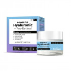 DERMISS veido drėkiklis stangrinamasis dieninis/naktinis Powerful Hyaluronic + Pro-Retinol , 50 ml