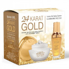 ABSOLUTE CARE rinkinys kremas veidui ir serumas 24K Gold, 30 ml, 50 ml