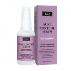 LaQ gelinės tekstūros veido serumas, mišriai ir riebiai odai Acne control N°3, 30 ml