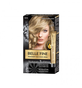 Belle'Fine plaukų dažai, No.7.3, Warm Hazelnut, 25 ml, 30 ml, 50 ml