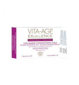 Vita-Age EXCELLENCE kolageno koncentrato ampulės veidui, 7 x 2,5 ml