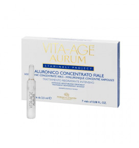 Vita-Age AURUM hialurono koncentrato ampulės veidui, 7 x 2,5 ml