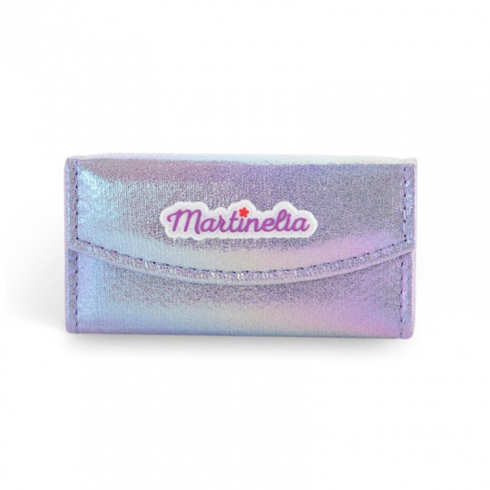 Martinelia Let's Be Mermaids makiažo rinkinys Makeup Wallet, akių šešėliai, lūpų blizgiai, skaistalai, teptukai