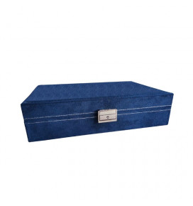 7049 REED Papuošalų dėžutė mėlynos sp.28x19.5x7