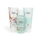 IDC Institute vonios rinkinys, 100 ml dušo želė, 70 ml kūno losjonas, 70 ml šampūno, kosmetinė, įvairių spalvų