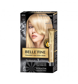Belle'Fine plaukų dažai, No.8.1, Light Ash Blond, 25 ml, 30 ml, 50 ml