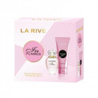 LA RIVE rinkinys moterims IN FLAMES (parfumuotas vanduo 90 ml+dušo želė 100 ml)