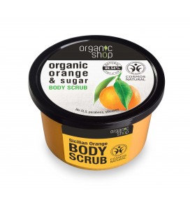 Organic Shop šveitiklis kūnui su apelsinų ekstraktu, 250ml