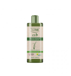 Deep Fresh Eco natural bamboo serijos šampūnas su Keratinu, 400 ml