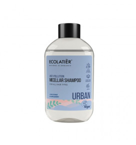 ECOLATIER URBAN micelinis šampūnas visų tipų plaukams, 600 ml