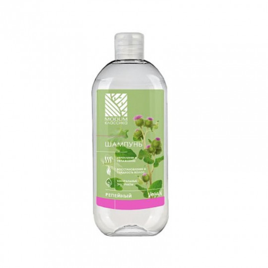 MODUM CLASSIC plaukų šampūnas su varnalėšos ekstraktu, 550 ml