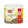 RUTA toilet paper white Selecta Chamomile 3 layers, 8 pcs