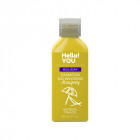 Hello!You rinkinys kelionėm mango aromato, plaukų šampūnas ir kondicionierius, dušo želė ir kūno balzamas, 4x80 ml