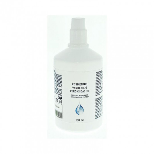 Kosmetinis vandenilio peroksidas 3%, 100 ml