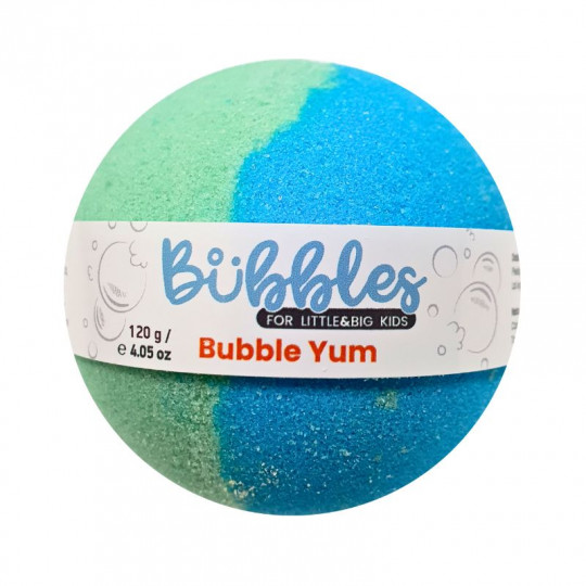 BUBBLES vonios burbulas su pantenoliu ir vitaminu E Bubble Yum, 120 g