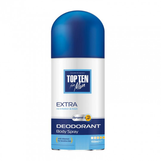 TOP TEN for Men dezodorantas Dynamic,150 ml