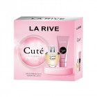 LA RIVE rinkinys moterims CUTE (parfumuotas vanduo 100 ml+dušo želė 100 ml)