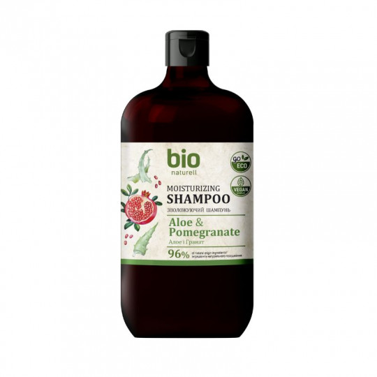 BIO Naturell šampūnas visų tipų plaukams Aloe & Pomegrante drėkinantis, 946 ml