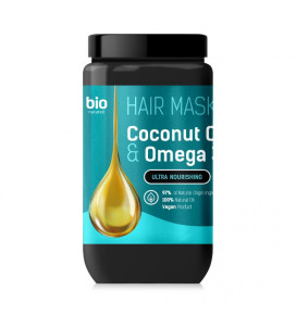 BIO Naturell plaukų kaukė kokosų aliejus ir omega 3, 946 ml