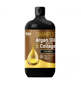 BIO Naturell šampūnas visų tipų plaukams su argano aliejumi ir kolagenu, 946 ml