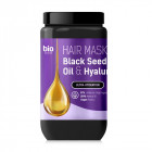 BIO Naturell plaukų kaukė juodųjų sėklų aliejus ir hialurono rūgštis, 946 ml