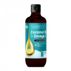 BIO NATURELL šampūnas plaukams su kokosų aliejumi ir Omega 3, 355 ml