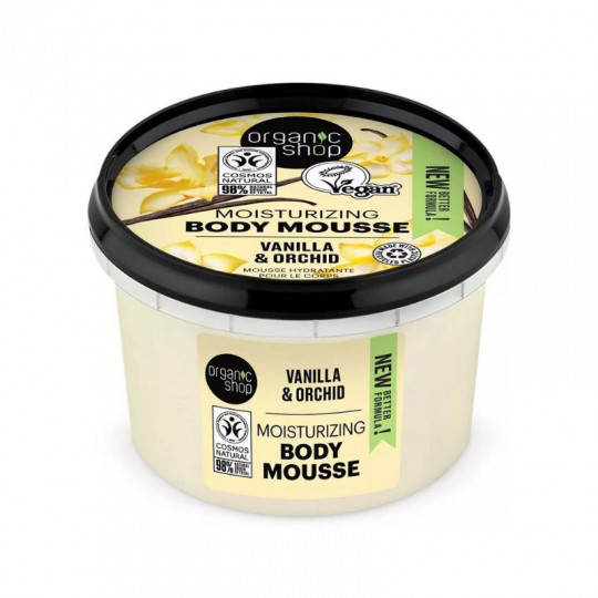 Organic Shop kremas kūnui su vanile